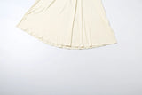 Women's Backless Ruched Maxi Dress