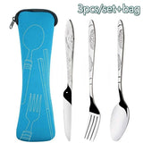 Portable Picnic Cutlery Set