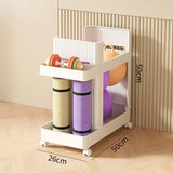 Slim Home Storage Cart Rack