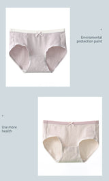 سراويل داخلية نسائية قطنية بفيونكة (7 قطع)