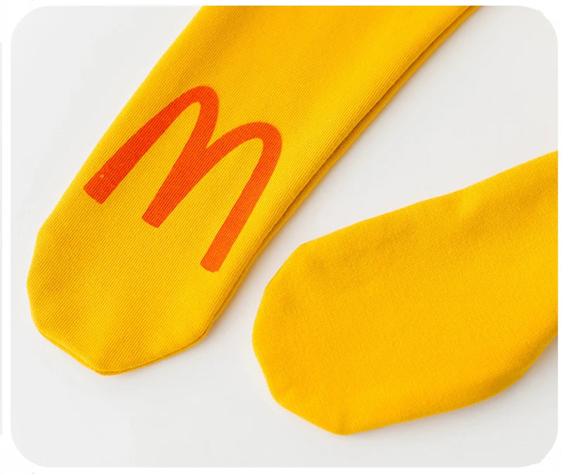 Parent-Child Yellow Clown Costume