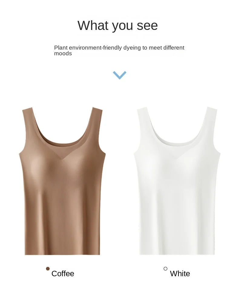 Women Seamless Padded Tank Top (2pcs)