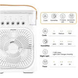 3-in-1 Small Air Conditioner Fan