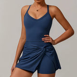 Women Tennis Dress with Shorts