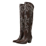Over Knee Cowboy Boots