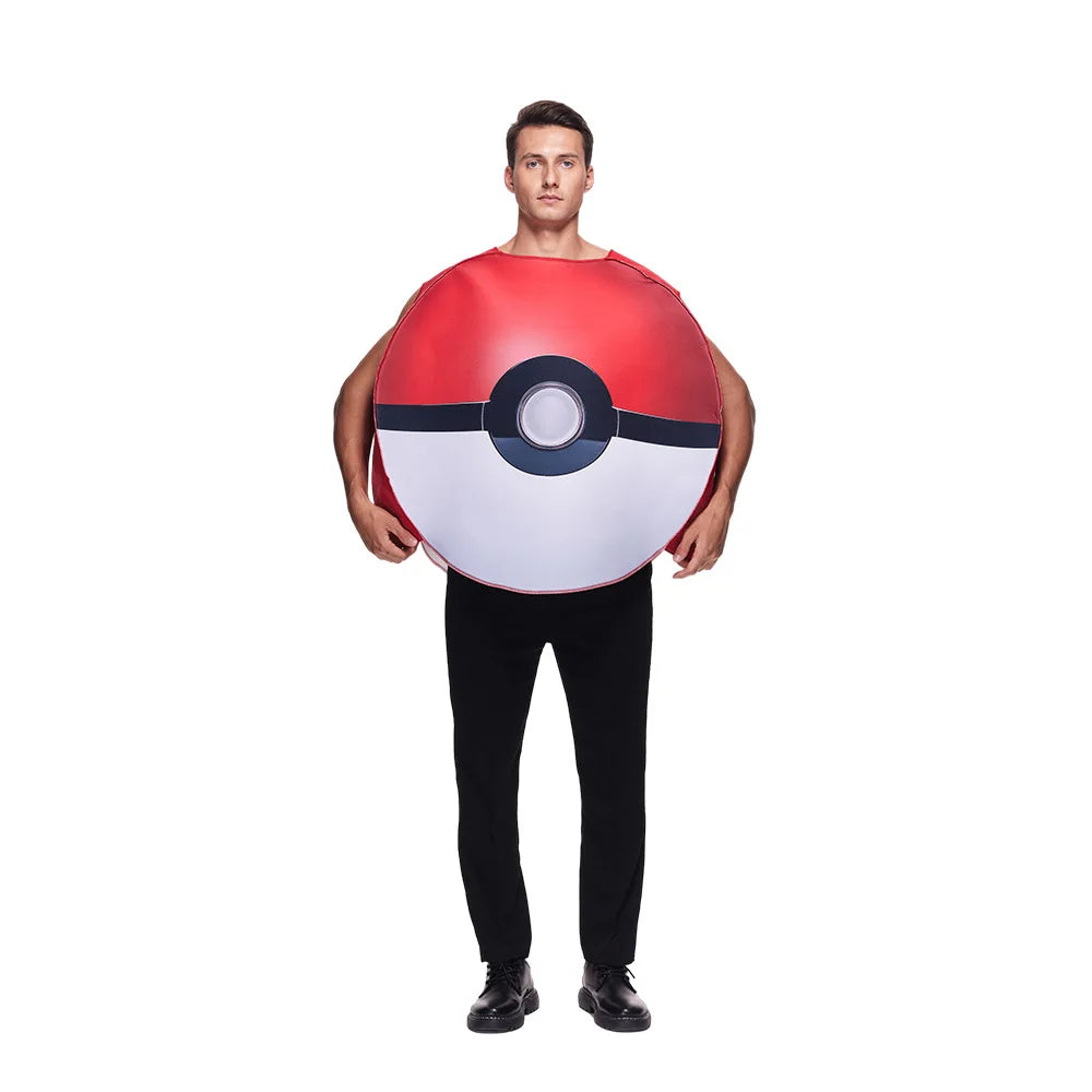 Pokeball Anime Cosplay Costume