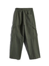 Men Oversize Black Cargo Pants