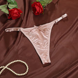 Women Adjustable Satin G-Strings