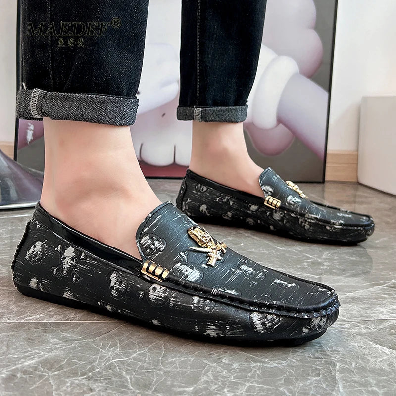 Men’s Luxury PU Leather Loafers