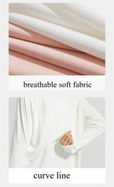 Women Loose Fit Yoga Cover Up Shirt