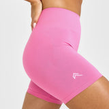 Women's Peach Hip Fitness Shorts