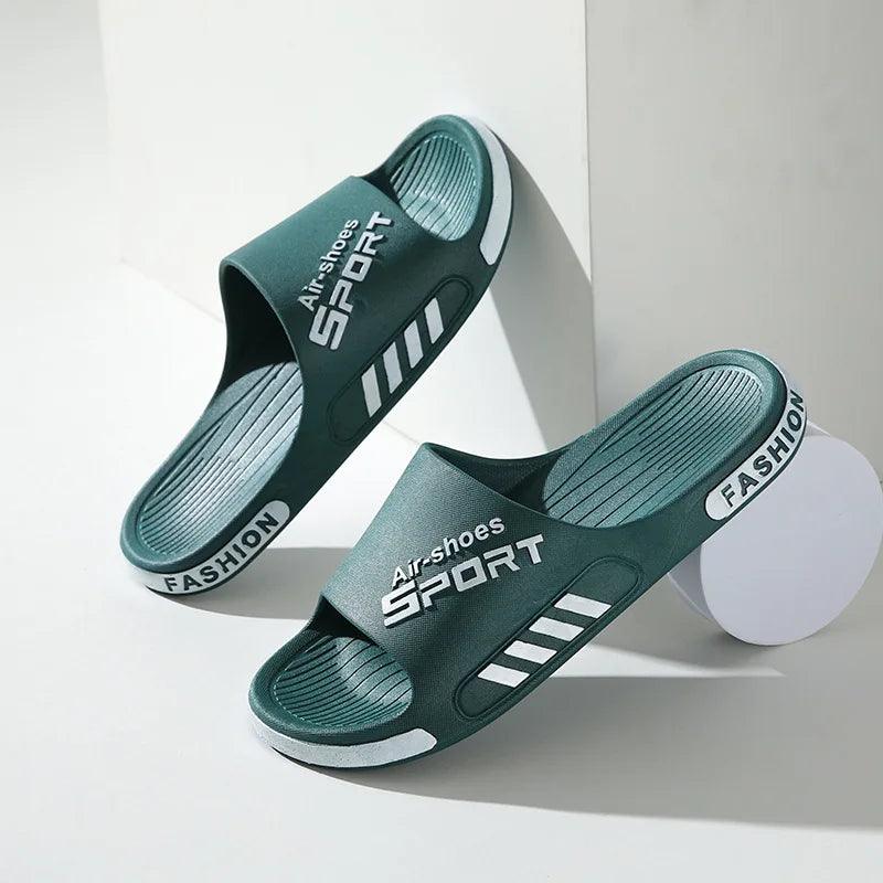 Men PVC Soft Sole Casual Beach Slides