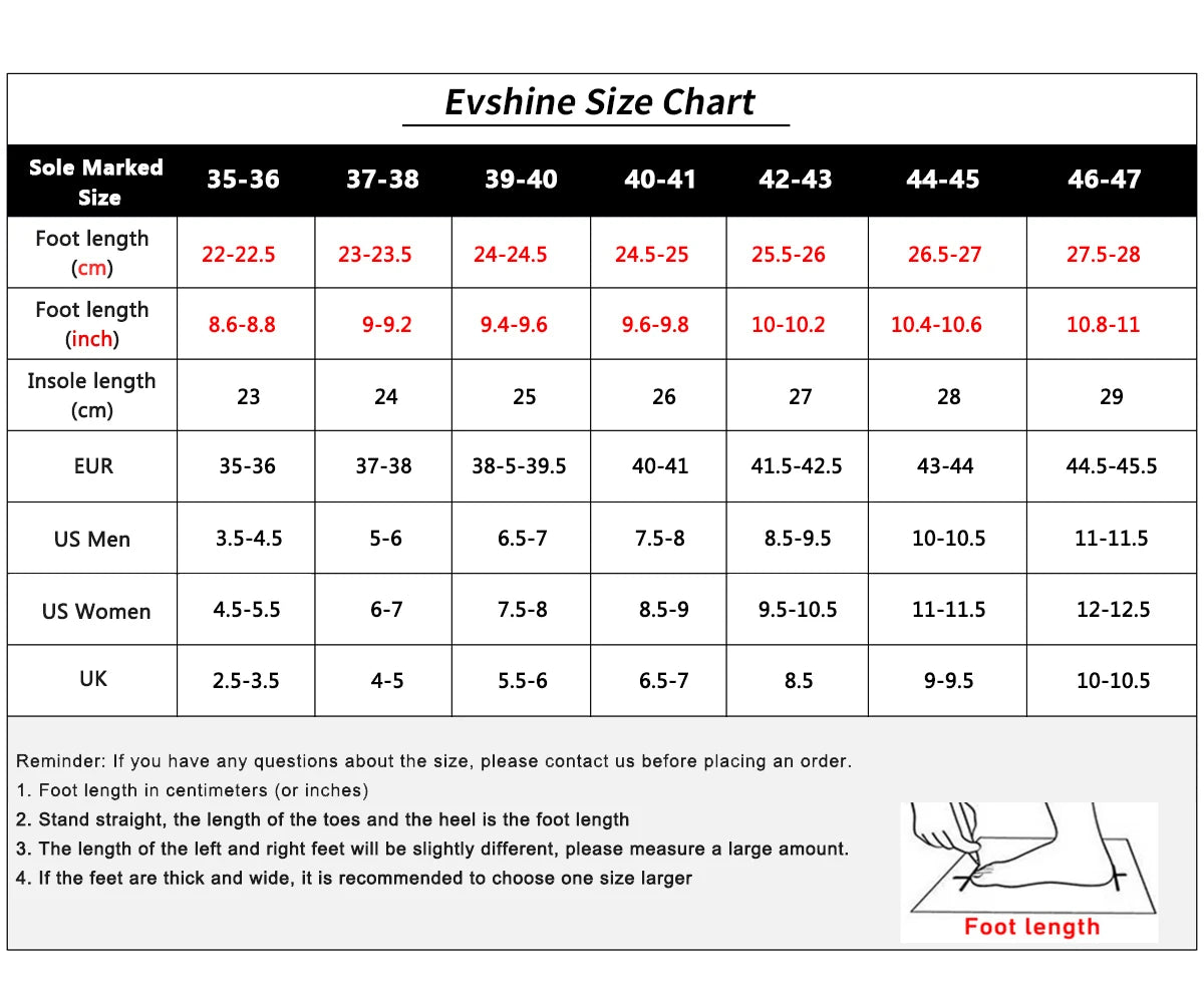 Evshine Memory Foam Ankle Boots – Waterproof Winter Snow Boots