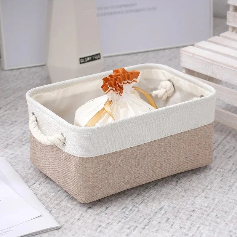Foldable Linen Storage Basket