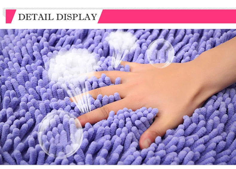 Absorbent Bathroom Floor Mat