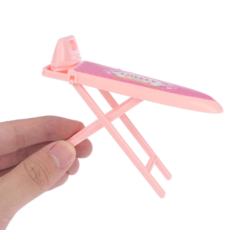 Kids Dollhouse Laundry Play Set