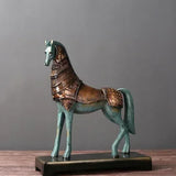 European Lucky Horse Resin Ornament