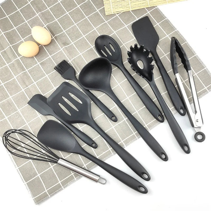 10pcs Silicone Cookware Set