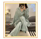 Women's Satin Pajama Set