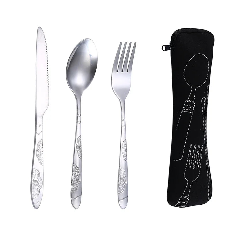 Portable Picnic Cutlery Set