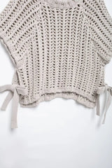 Women's Chunky Knit Cropped Sweater