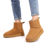 Evshine Memory Foam Ankle Boots – Waterproof Winter Snow Boots