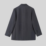 Gothiq™ – Chain Detail Streetwear Blazer (Harajuku Punk Style, Oversized Fit)