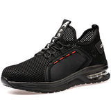Women Safety Shoes Anti Smash Protective Sneakers