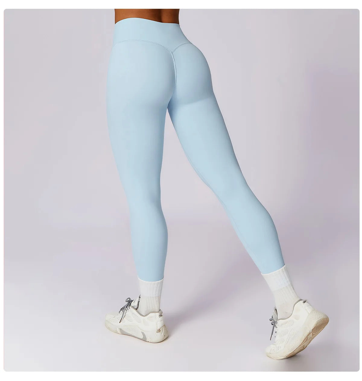 Summer Breathable Women's Yoga Leggings – High Waist Gym Workout Pants