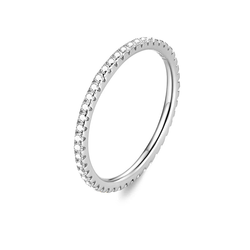 Sterling Silver Wedding Band Ring