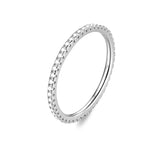 Sterling Silver Wedding Band Ring
