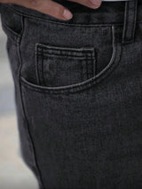Heritage Washed Straight Jeans