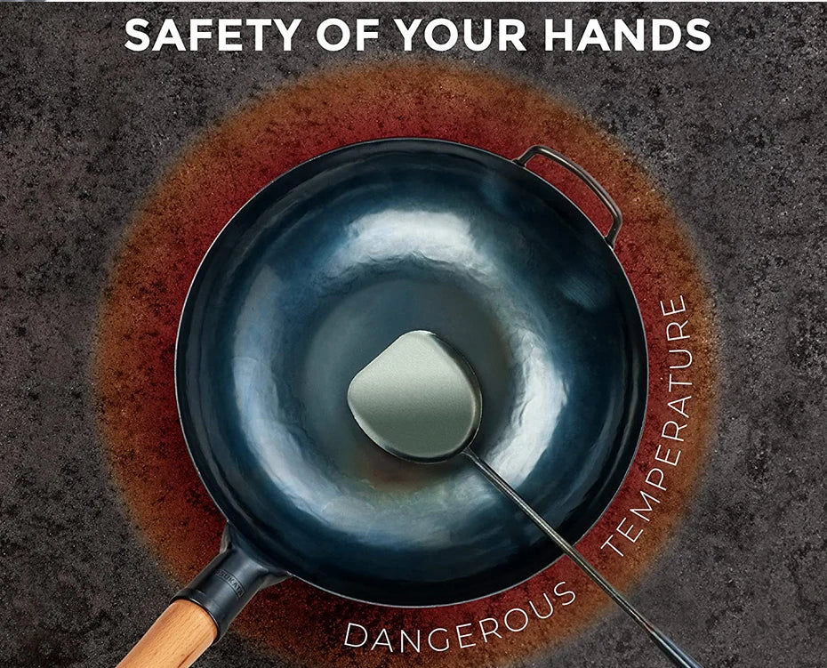 Handmade Wok Spatula & Ladle Set