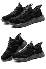 Men Lightweight Safety Work Shoes