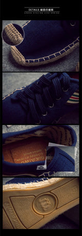 Men’s Luxury Casual Canvas Fisherman Shoes