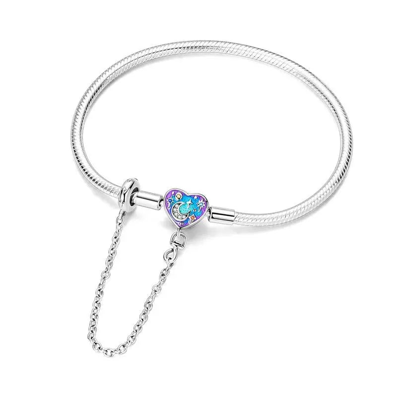 Sterling Silver Heart Bracelet