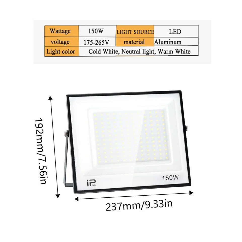 Waterproof LED Outdoor Spotlight
