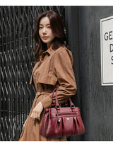 Triple Compartment Tote Bag
