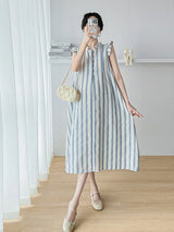 Short Sleeve Nursing Side-Open T-Shirt