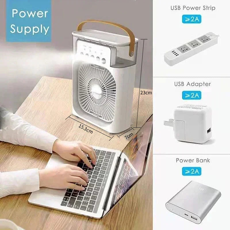 Portable 3-in-1 Air Conditioner Fan