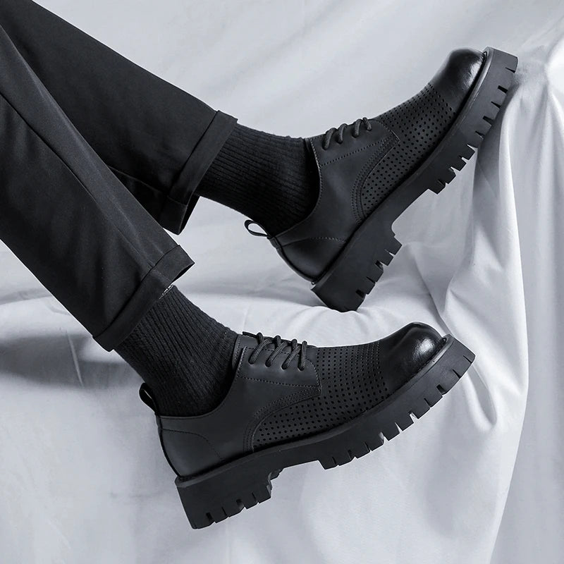 Monarch Platform Derby Shoes