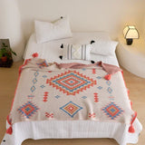 Bohemian Knit Sofa Blanket