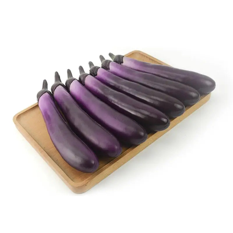 Artificial Eggplants Decor