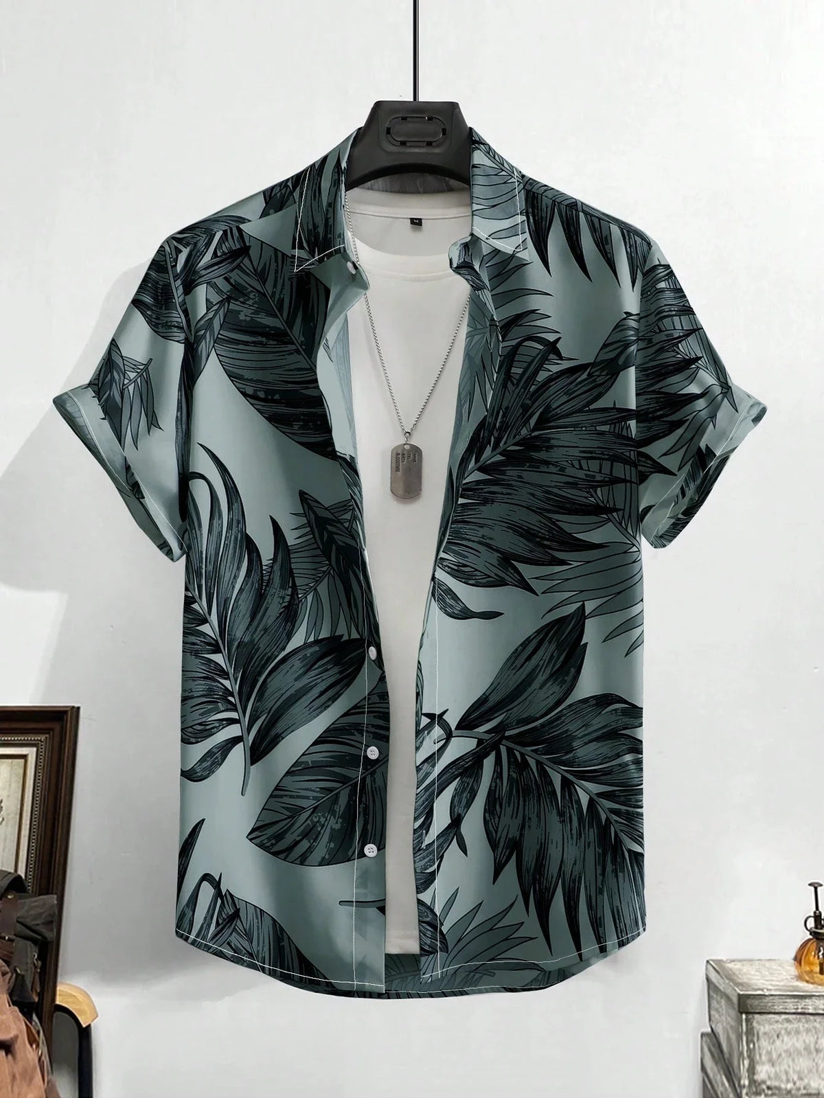 Midnight Palm Resort Shirt