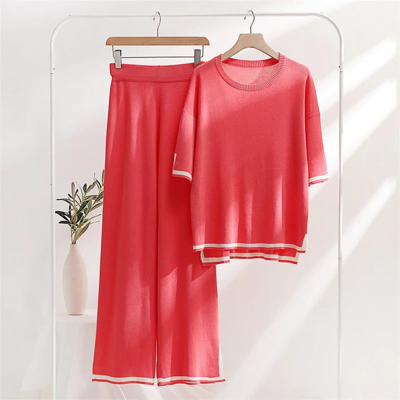 Women’s Knit Pajama Set