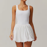 Women Tennis Skirt Yoga Jumpsuit
