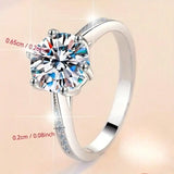 Sterling Silver Solitaire Ring