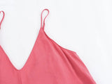 Women's Backless Slip Maxi Dress