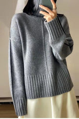 Women's Cashmere Turtleneck Sweater