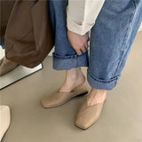 Women Designer Mules Leather Sandals